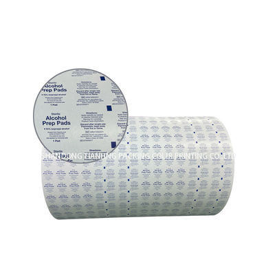 Material de embalaje laminado de papel de aluminio laminado para toallitas de yodo impermeables