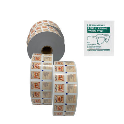 Flexografía Impresión de logotipo de embalaje automático personalizado Rollo de película laminada de papel de aluminio