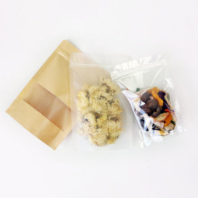 Chips Eco Friendly Snack Bolsa de sello térmico con grabado de impresión y mango de sellado