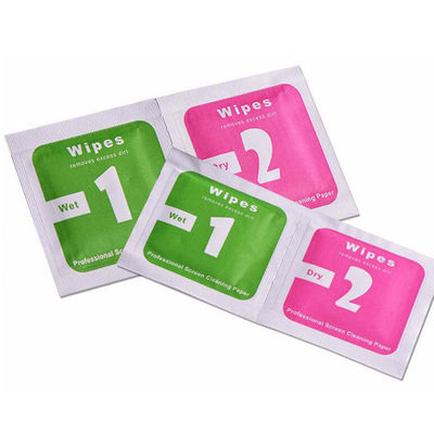 Papel Tipo de plástico Lentes secas húmedas Limpieza toallitas húmedas personalizadas para sus especificaciones