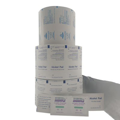 Rollo de papel de papel de aluminio para la limpieza de lentes de tamaño personalizado toallitas húmedas embalaje de bolsas