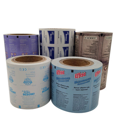 Papel de papel de aluminio médico para toallitas antisépticas de alcohol en 1 a 9 opciones de color