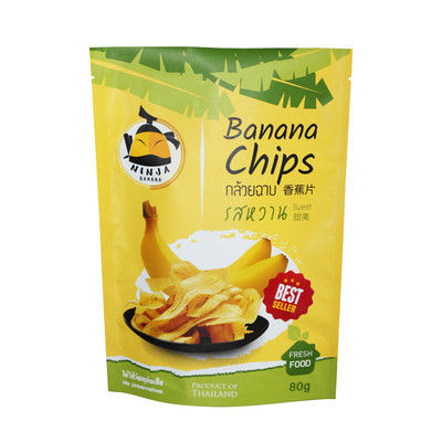Hasta 9 colores Banana Chips Bolsa de embalaje para las capas Chips de papa Durable y atractivo