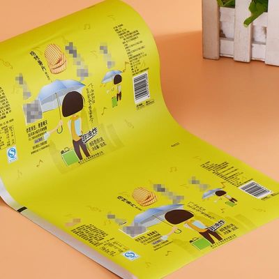 Hasta 9 colores Banana Chips Bolsa de embalaje para las capas Chips de papa Durable y atractivo