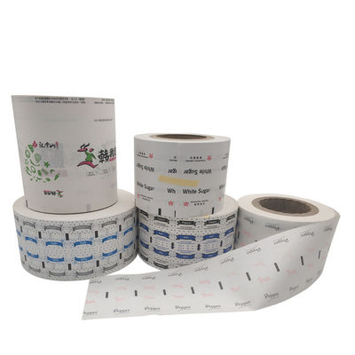 Rollo de papel laminado con recubrimiento industrial de PE para bolsas de sal de pimienta