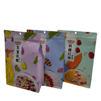 Bolsa de embalaje de plástico de calidad alimenticia para bocadillos Granola y más