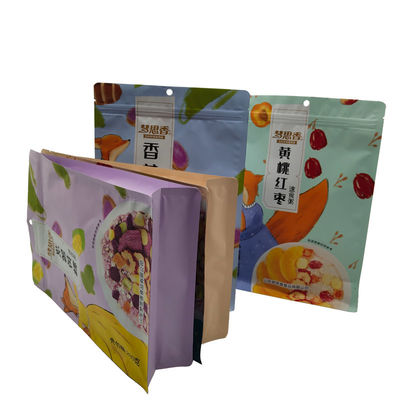 Bolsa de embalaje de plástico de calidad alimenticia para bocadillos Granola y más