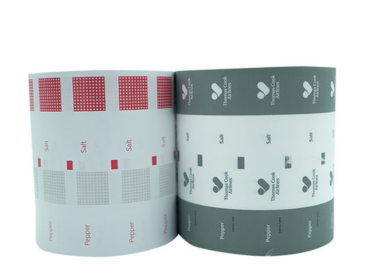Papel de película recubierto de PE para tubo de azúcar, bolsita de edulcorante, embalaje en color personalizado