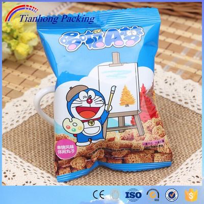 Impresión de grabado de papel de aluminio Doraemon bocadillos Bolsa de embalaje de plástico para personalizado