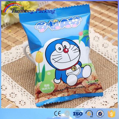Impresión de grabado de papel de aluminio Doraemon bocadillos Bolsa de embalaje de plástico para personalizado