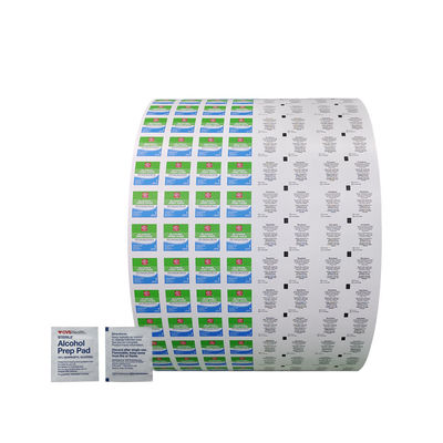 Papel Kraft BZK Esfregón antiséptico para papel laminado de aluminio