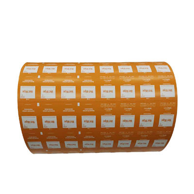 Tamaño 5x5cm Pads de preparación de alcohol de un solo lado Material de embalaje para impresión flexográfica