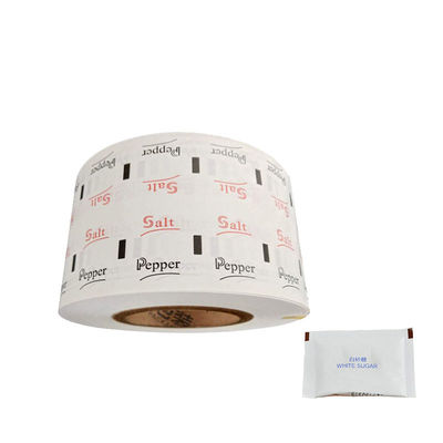Impresión personalizada de papel recubierto de PE para papel de papel para pimienta marrón espesor de bastón de sal y personalizado