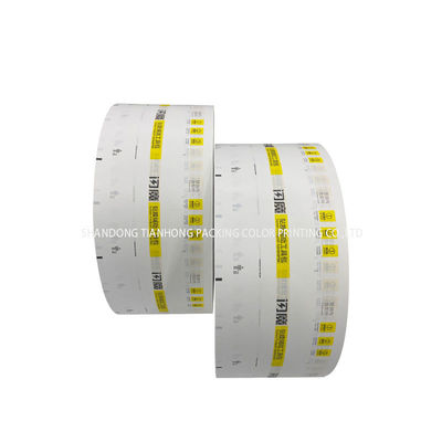 Papel revestido en PE para envases de sal, rollo de película hecho de material laminado de calidad alimentaria
