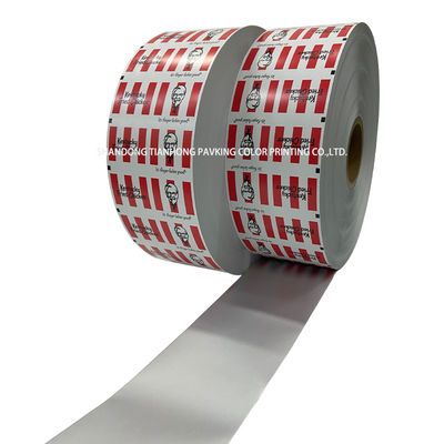 Papel de papel de aluminio personalizado para el embalaje de alimentos longitud personalizada