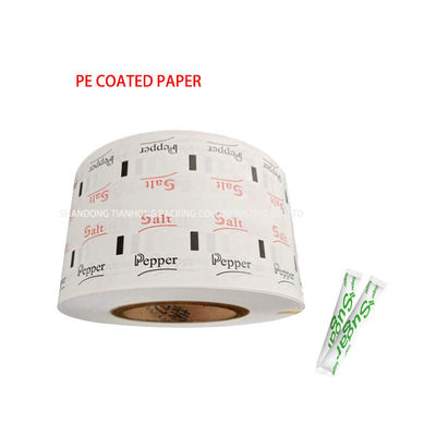 Impresión flexográfica con película estirante de papel recubierto en PE de grado alimenticio para bolsas de azúcar