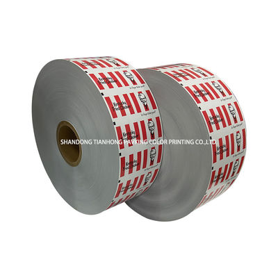 Papel de papel de aluminio personalizado para el embalaje de alimentos longitud personalizada