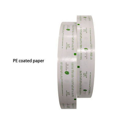 Papel especial para el embalaje de pimienta de diseño personalizado 58g papel recubierto de PE en forma de rollo