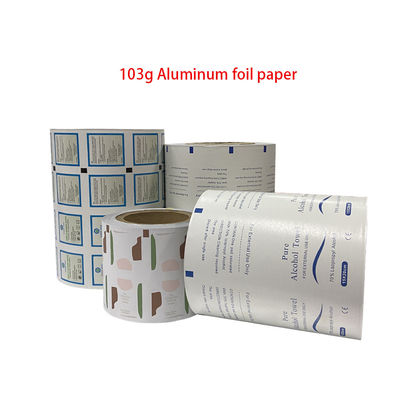 Vende directamente papel de aluminio desechable médico para hospitales con ancho personalizado