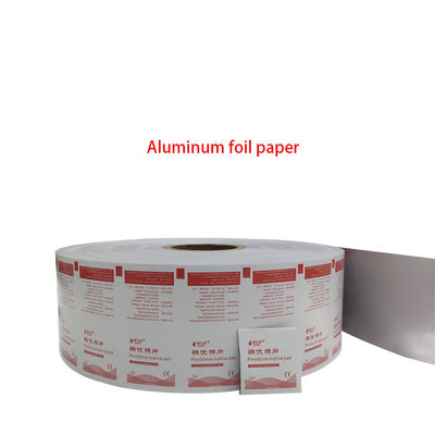 Vende directamente papel de aluminio desechable médico para hospitales con ancho personalizado