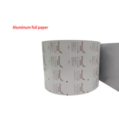Tamaño personalizado de papel de papel de aluminio de plástico para mascotas PE Rollo de película de embalaje para toallitas Bzk