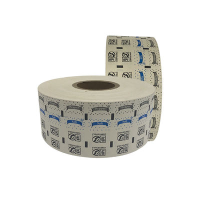 Película de embalaje con una sola cara recubierta de azúcar y sal, rodillos para la sal en papel especial