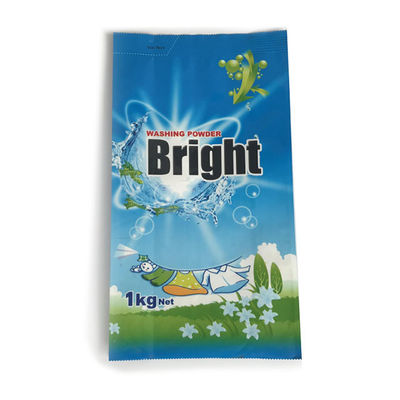 Bolsa de embalaje de polvo de detergente de PET/PE personalizada con diseño de impresión de grabado