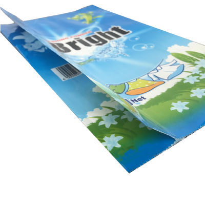 Bolsa de embalaje de polvo de detergente de PET/PE personalizada con diseño de impresión de grabado