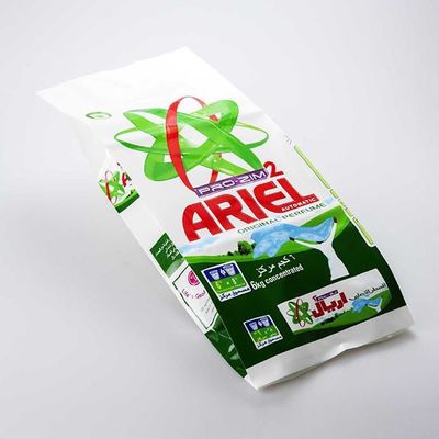 Envases de polvo de lavado con detergente para ropa ecológico