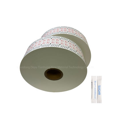 58g Tamaño de logotipo personalizado Rollo de película de embalaje con material laminado y papel especial