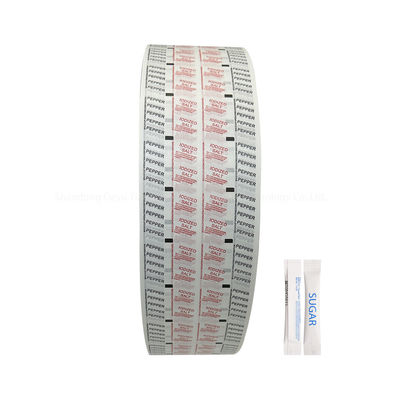 58g Tamaño de logotipo personalizado Rollo de película de embalaje con material laminado y papel especial