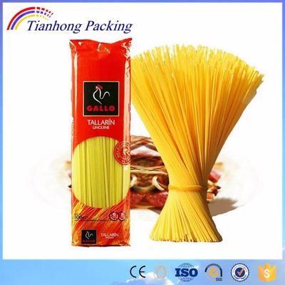 Bolsas de embalaje de pasta espirales para espagueti y fusilli con certificación ISO9001 2008