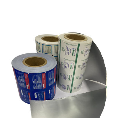 PE/Al/Eaa 103G 110g Película de papel de aluminio en rollo para embalaje Pad de alcohol a prueba de agua