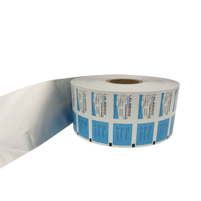 Papel de papel de aluminio impreso con flexografía para toallitas de yodo a granel