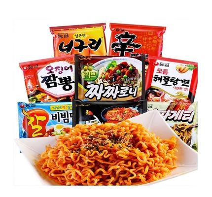 Noodles Instand Embalaje de alimentos Impresión a color con y logotipo personalizado