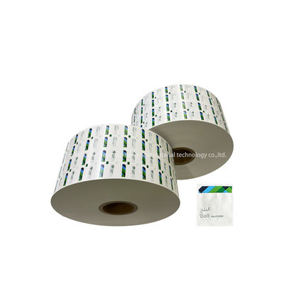 Papel de envoltura blanco revestido de PE suave y duradero para el azúcar, sal, pimienta y café