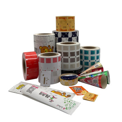 Tipo de impresión Impresión flexográfica Rollo de envoltura de productos de aluminio para helados y alimentos
