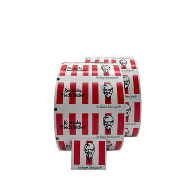 Tipo de impresión Impresión flexográfica Rollo de envoltura de productos de aluminio para helados y alimentos