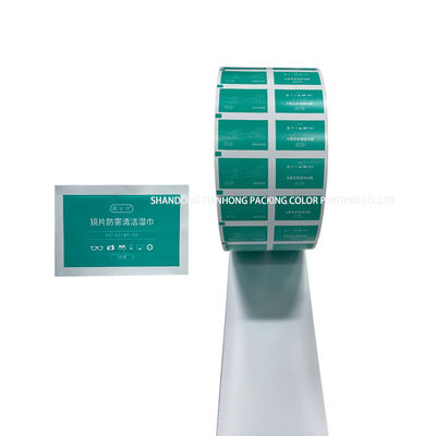 73G 83G 103G 110g 4 capas Bzk toallitas de papel de papel de película de rollo de aluminio para el embalaje