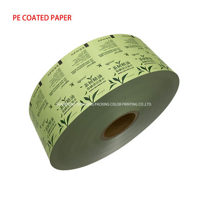 Impresión por flexografía de película laminada de aluminio PE para almohadillas de preparación de alcohol con logotipo personalizado