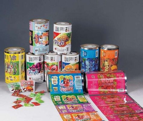 Noodles instantáneos Bolsas de plástico desechables BOPP/VMCPP Estructura del material PET/PE