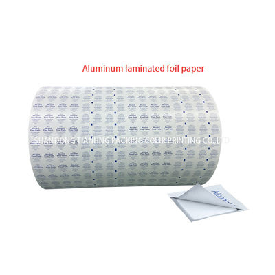 Embalaje de alimentos Papel de papel de aluminio de 30-1100 mm de ancho y material de pasta de madera