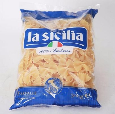 ISO9001/ISO2008 Certificado Envasado de pasta de color personalizado Bolsa de plástico para alimentos