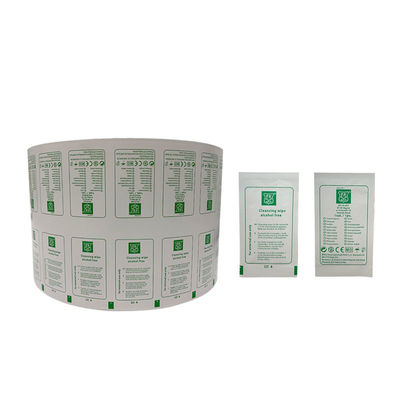 Rollo de película de aluminio húmedo para la impresión de flexo 0-9 Color papel de papel de aluminio por rollo