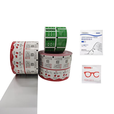 30-1100 mm de ancho Papel de papel de aluminio personalizado para adultos toallitas Solución de embalaje