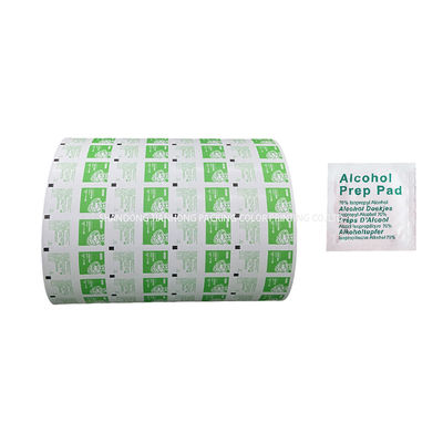 30-1100 mm de ancho Papel de papel de aluminio personalizado para adultos toallitas Solución de embalaje