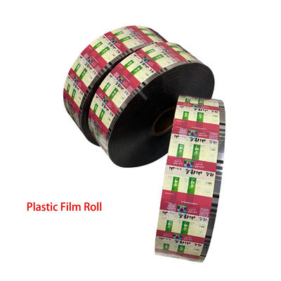 Embalaje de alimentos Impreso a medida Material de papel metálico de aluminio para bocadillos Películas de rollo de plástico