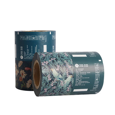 Rollo de película flexible laminada de plástico para el embalaje de leche en polvo