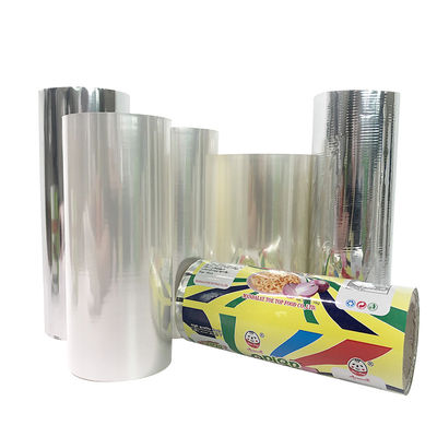 Rollo de película flexible laminada de plástico para el embalaje de leche en polvo