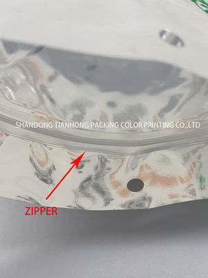 Cerradura superior Impreso a medida Matte Stand Up Bolso de papel de aluminio Bolsa Mylar para Lollipop